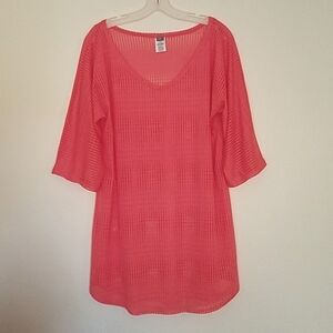 O'Neill Peach Swimsuit Coverup M
